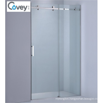 Australian Standard Shower Screen with Stainless Steel Wall Frame (1-KW05D)